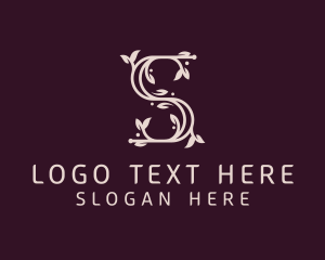 Vlog - Beauty Spa Letter S logo design