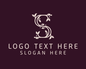 Herb - Beauty Spa Letter S logo design