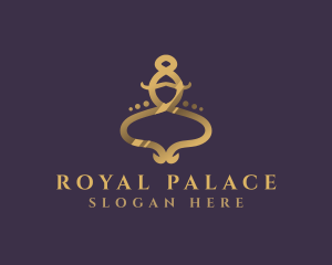 Royal Wellness Spa logo design