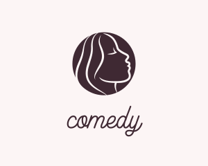 Aesthetic - Beauty Female Profile logo design