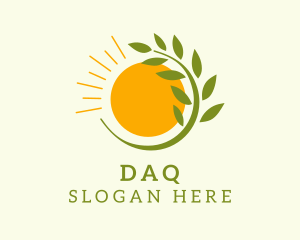 Eco Friendly Farm Plant  Logo