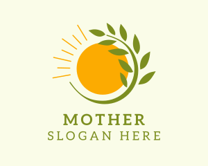 Eco Friendly Farm Plant  Logo