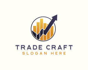 Trading - Financial Trading Graph logo design
