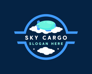 Zeppelin Airship Cargo logo design