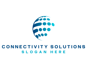 Communication - World Global Communication Logistics logo design