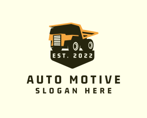 Vehicle - Construction Truck Vehicle logo design