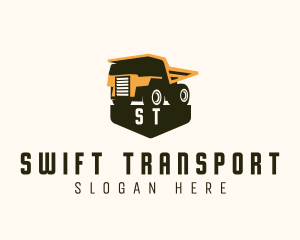 Construction Truck Vehicle logo design