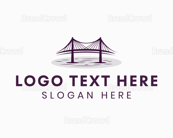 Bridge Structure Engineer Logo