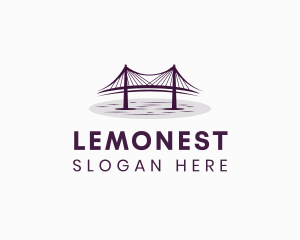 Landmark - Bridge Structure Engineer logo design