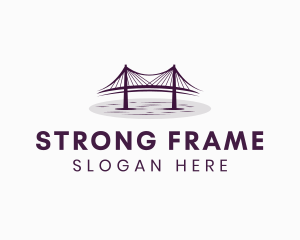 Truss - Bridge Structure Engineer logo design