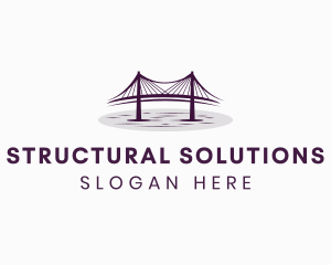 Bridge Structure Engineer logo design