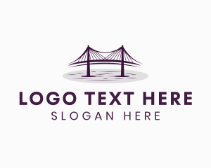 Contractor - Bridge Structure Engineer logo design