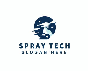 Sprayer - Sprayer Cleaning Janitorial logo design