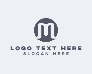 Letter M - Professional Business Letter M logo design