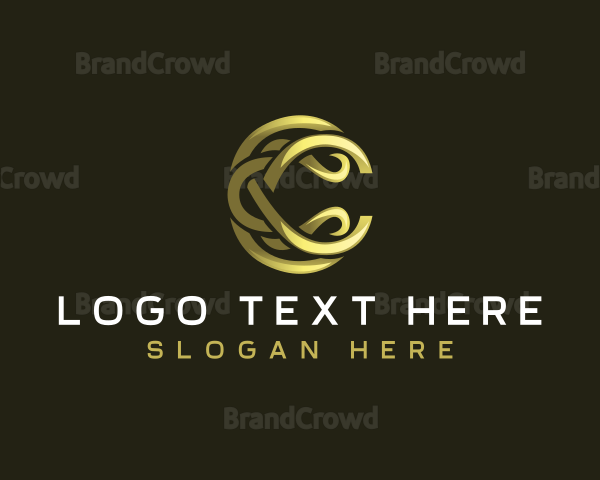 Luxury Elegant Letter C Logo