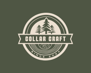 Lumberjack Handicraft Woodwork logo design