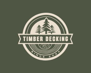 Lumberjack Handicraft Woodwork logo design