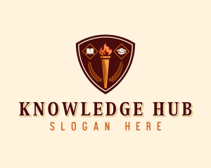 Educational Learning School logo design