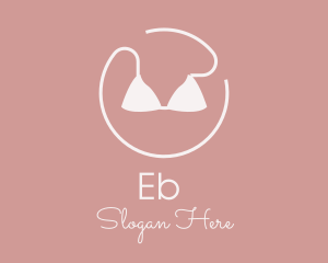 Sea - Circle Bikini Swimsuit logo design