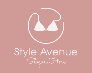 Fashionable - Circle Bikini Swimsuit logo design