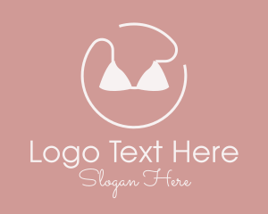 Women - Circle Bikini Swimsuit logo design