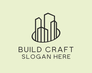 Builder Town Buildings logo design