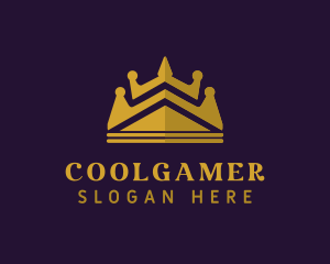 Elegant Glam Crown Logo