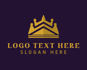 Elegant Glam Crown Logo