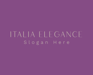 Elegant Minimalist Business logo design