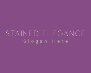 Elegant Minimalist Business logo design