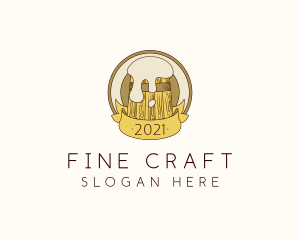 Craft Beer Pub Banner logo design