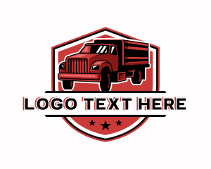 Auto - Truck Freight Logistics logo design