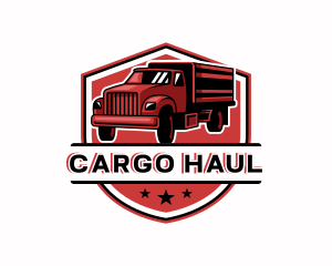 Truck Freight Logistics logo design