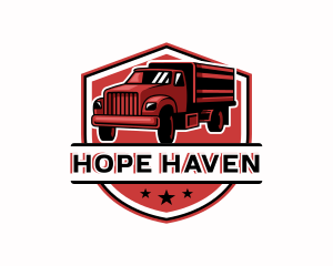 Movers - Truck Freight Logistics logo design