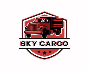 Truck Freight Logistics logo design