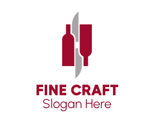 Fine Dining Wine Restaurant  logo design