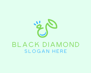 Minty Diamond Ring logo design