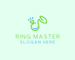 Ring - Minty Diamond Ring logo design