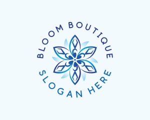 Bloom - Flower Wellness Bloom logo design