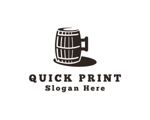 Beer Barrel Distillery logo design