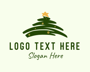 Celebratory - Holiday Christmas Tree logo design