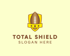 American Football Team Shield logo design