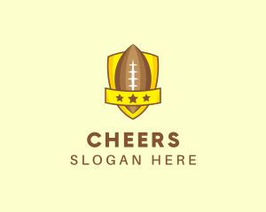 Sports Team - American Football Team Shield logo design