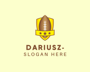Sports Team - American Football Team Shield logo design