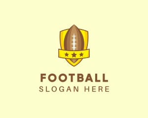 Shield - American Football Team Shield logo design