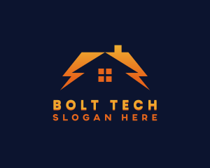 Bolt - Electric Bolt House logo design