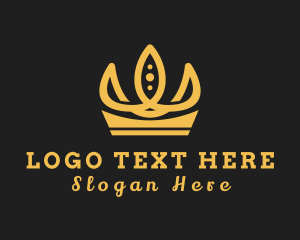 Gold - Golden Crown Boutique logo design