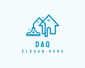 Home Vacuum Cleaning logo design
