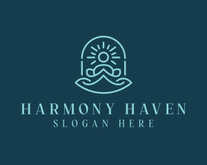 Holistic Chakra Yoga logo design