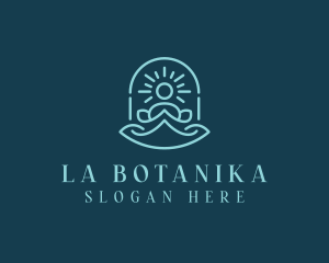 Spiritual - Holistic Chakra Yoga logo design